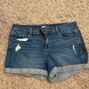 Old Navy boyfriend denim shorts